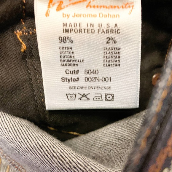 Ingrid 002 Stretch Flare Leg Denim Jeans Size 28 - Picture 8 of 9